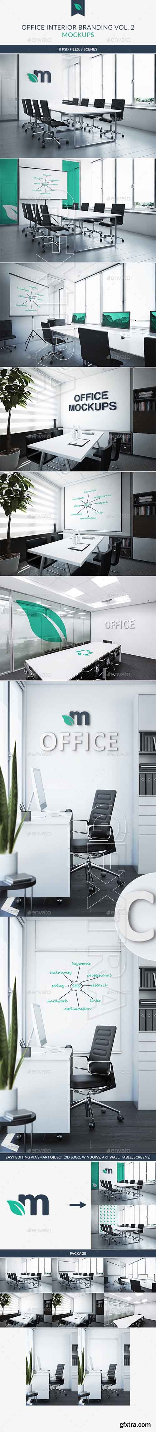 GraphicRiver - Office Interior Branding Mockups Vol2 21486903