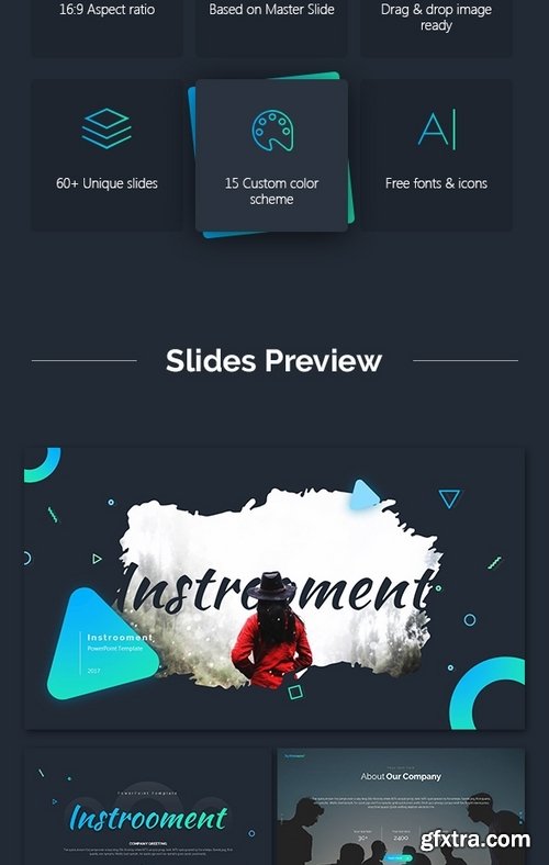 GraphicRiver - Instrooment Creative PowerPoint Template 21055619