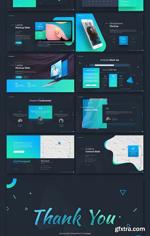 GraphicRiver - Instrooment Creative PowerPoint Template 21055619