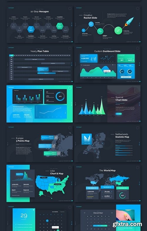 GraphicRiver - Instrooment Creative PowerPoint Template 21055619