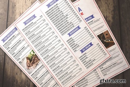 Simple Restaurant Menu