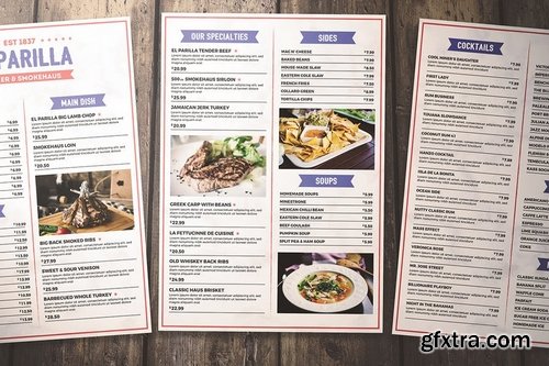 Simple Restaurant Menu