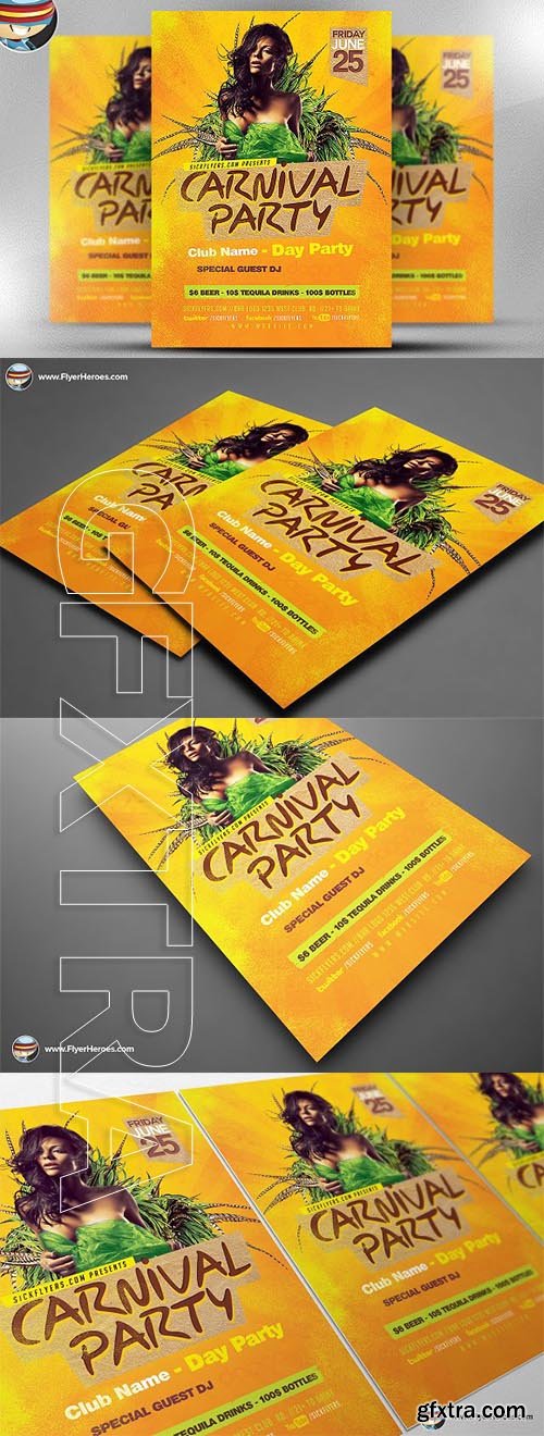 CreativeMarket - Carnival Flyer Template 2315239