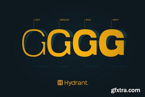 Hydrant Font Family