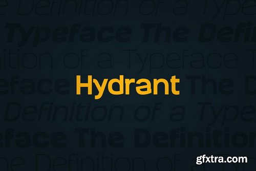 Hydrant Font Family