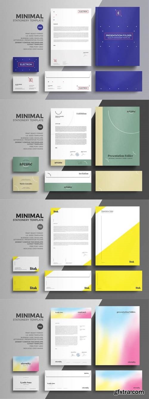 Minimal Stationery Design Template