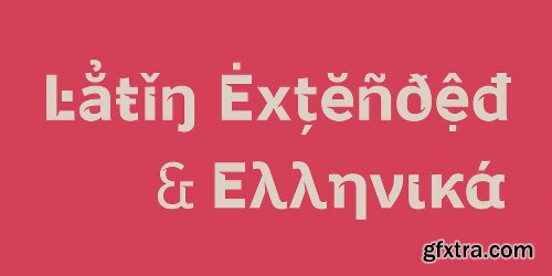 Banjax Notched Font Family - 14 Fonts