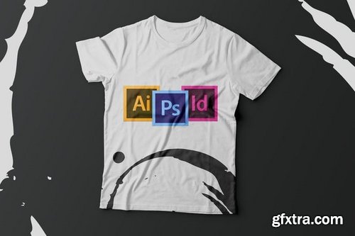 Modren T shirt For Illustrator photoshop, InDesign