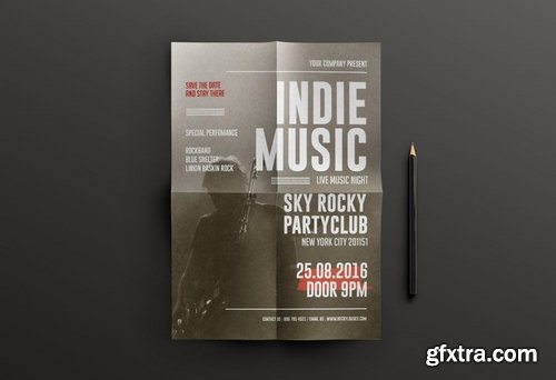 Indie Music Flyer