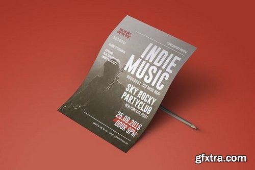 Indie Music Flyer