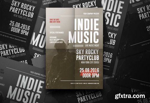 Indie Music Flyer