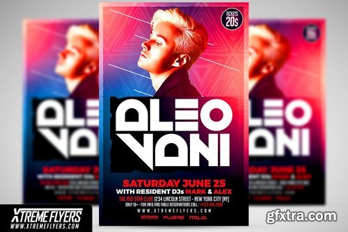 CM - Club DJ Flyer Template 1809995