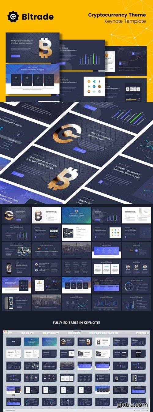 Bitrade - Cryptocurrency Keynote Template
