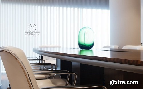 Design for Meeting Room 3D Interior Scene