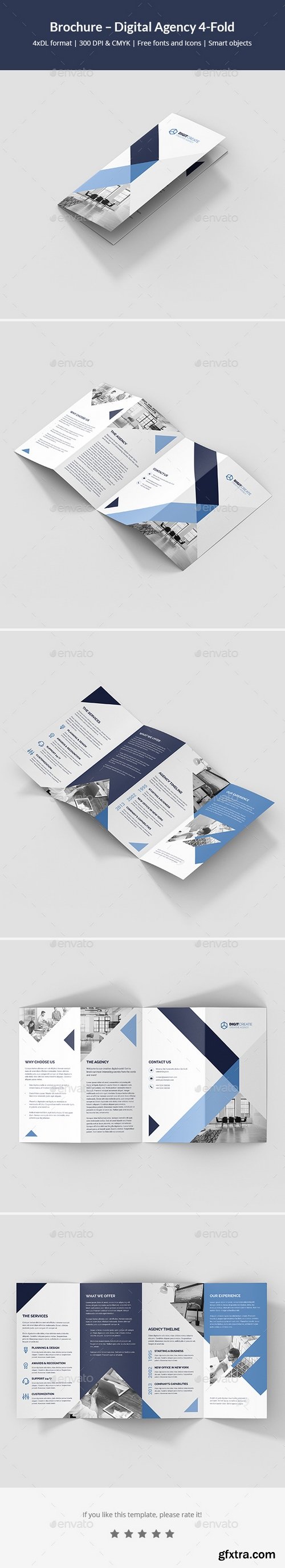 Graphicriver - Brochure – Digital Agency 4-Fold 21486646