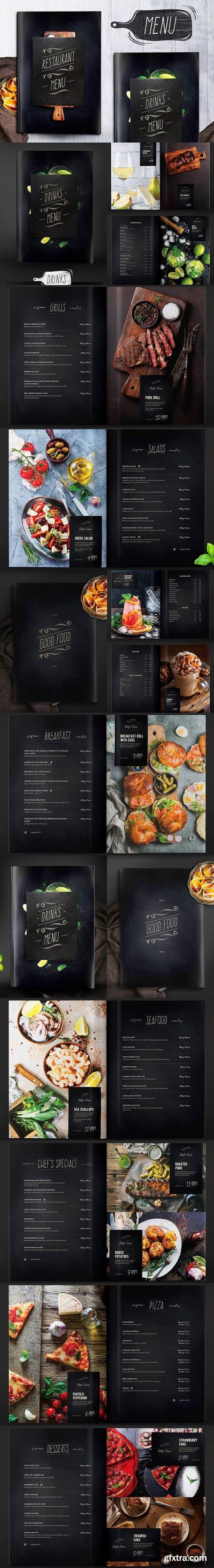 Restaurant Menu - Food & Drinks