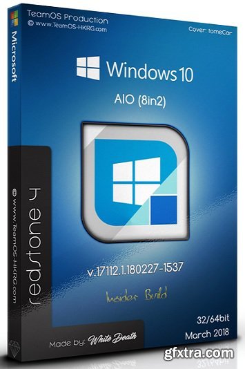 Windows 10 Redstone 4 v17112.1.180227-1537 En-Us (x86x64) Aio (8in2)