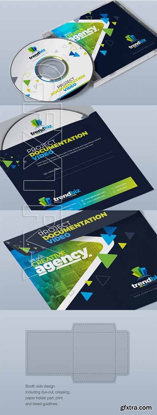 CreativeMarket - CD Cover Template 2169558