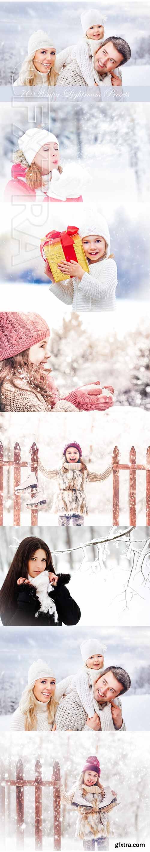 CreativeMarket - 70 Winter Lightroom Presets 2335452