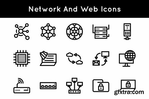 Network And Web Icons