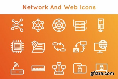 Network And Web Icons