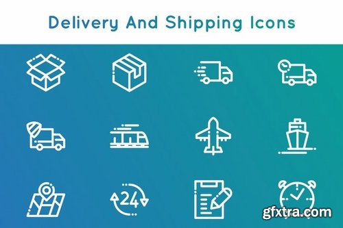Delivery and Shipping Icons