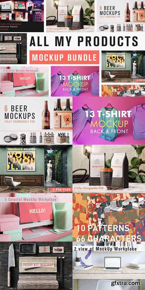 CM - All Products MockUp Bundle 2302413