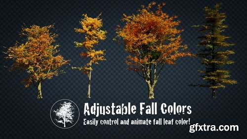 Blender Market - Realistic Tree Asset Pack