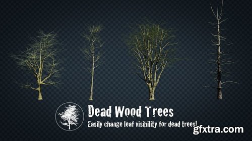 Blender Market - Realistic Tree Asset Pack