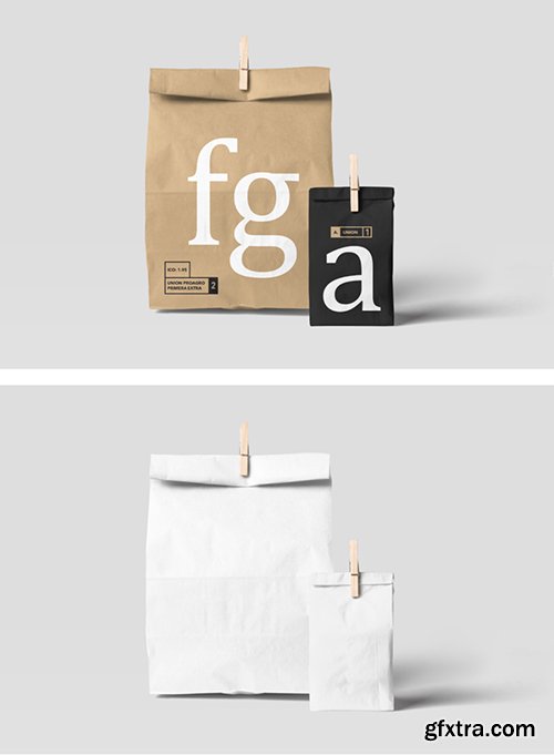 Paperbag PSD Mockup