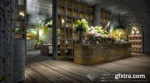 BXTOP INTERIOR 2017 PUBLIC SPACE 3d Scene 10