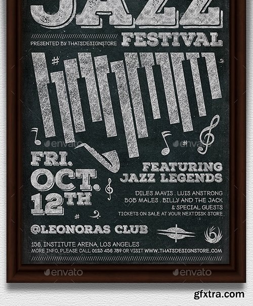 GraphicRiver - Jazz Festival Flyer Template V7 16530241