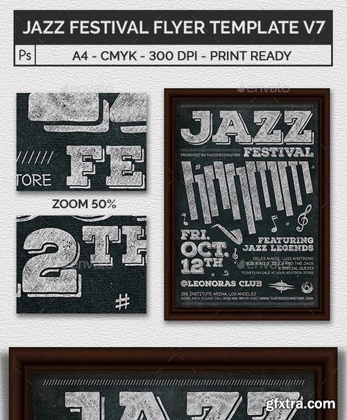 GraphicRiver - Jazz Festival Flyer Template V7 16530241