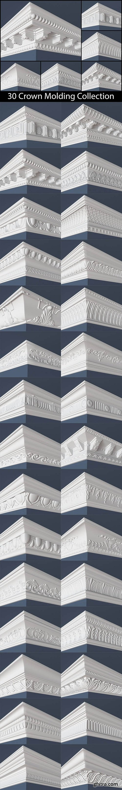 30 Crown Molding Collection