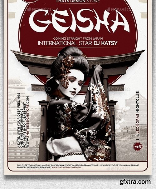 GraphicRiver - Geisha Night Flyer Template V5 16606064