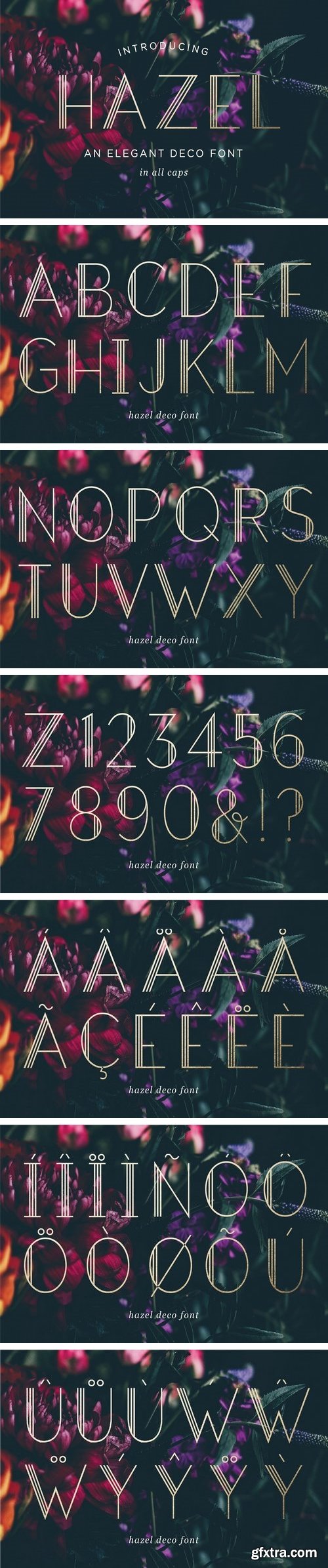 CM - Hazel Deco Font 1540775