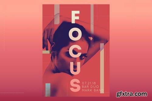 Focus Flyer Poster