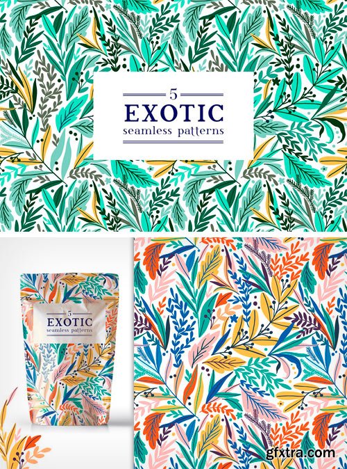 CM - Exotic Leaves Pattern 2304819