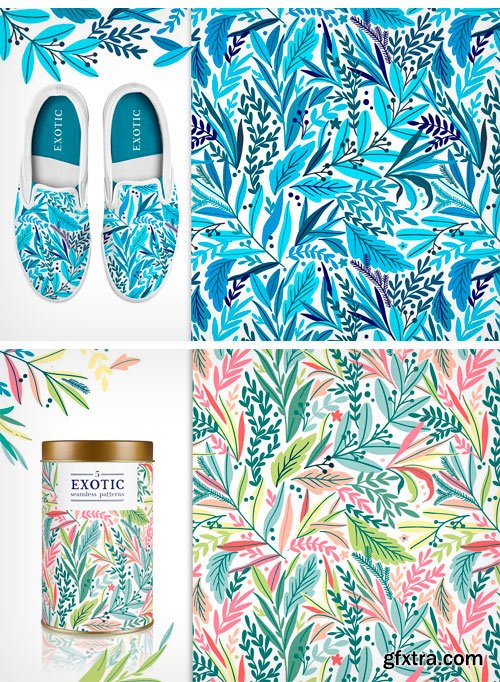 CM - Exotic Leaves Pattern 2304819