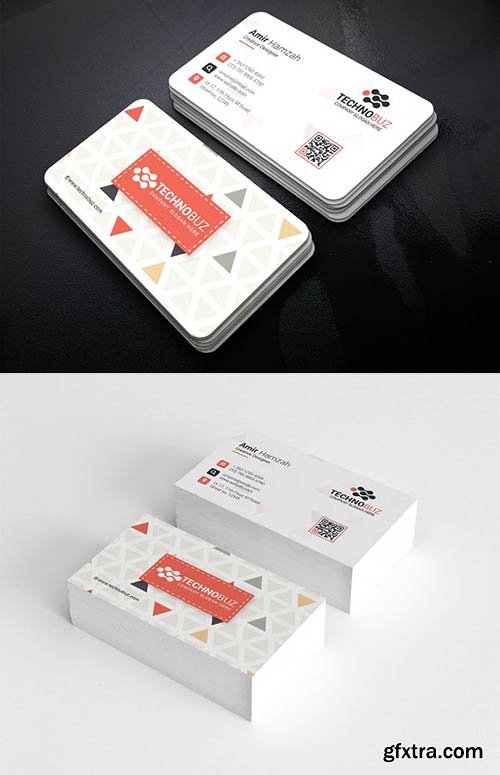 CreativeMarket - Corporate Business Cards 2313129