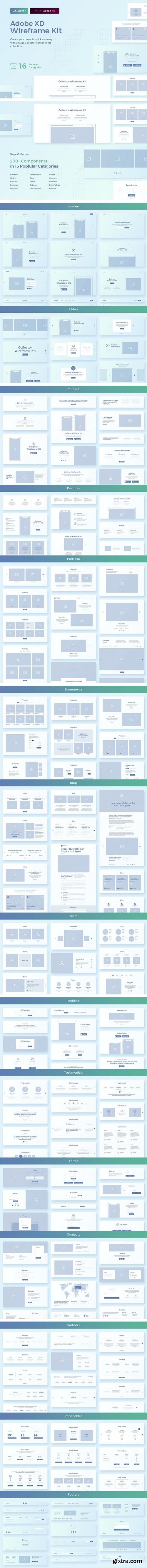 CM - Collector Wireframe Web Kit 2020220