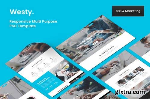 Westy SEO & Digital Marketing PSD Template