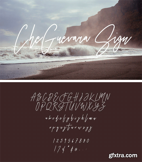 CheGuevara Sign Font