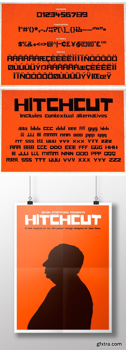 Hitchcut Font