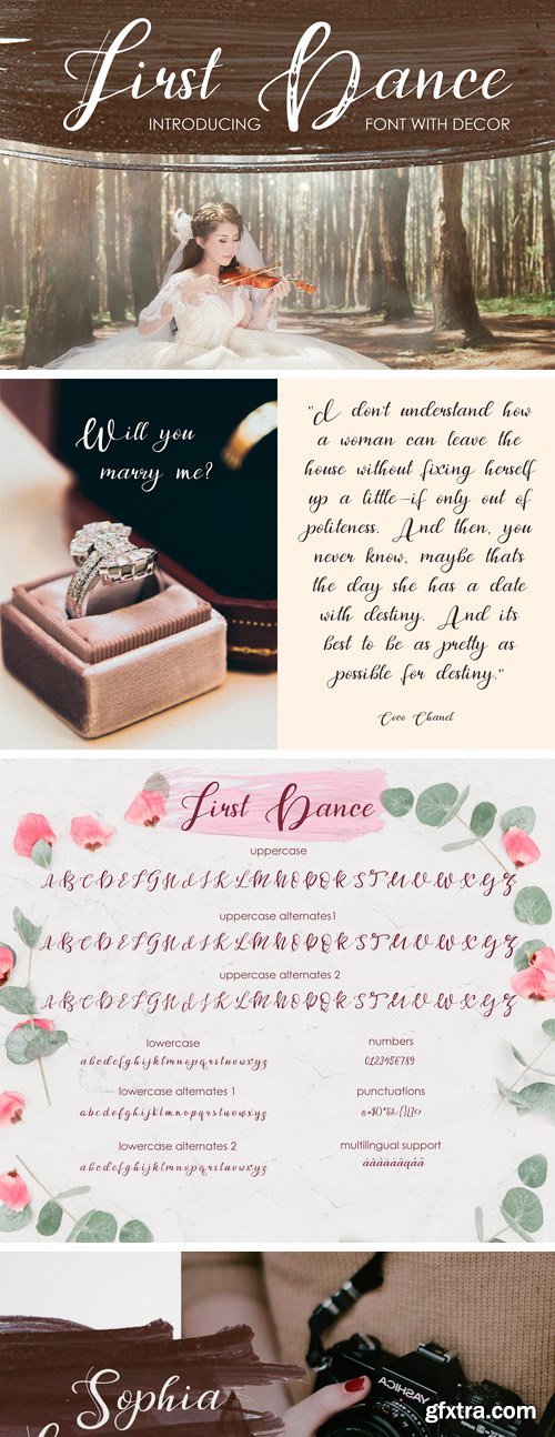 CM - First Dance - Font 2294005