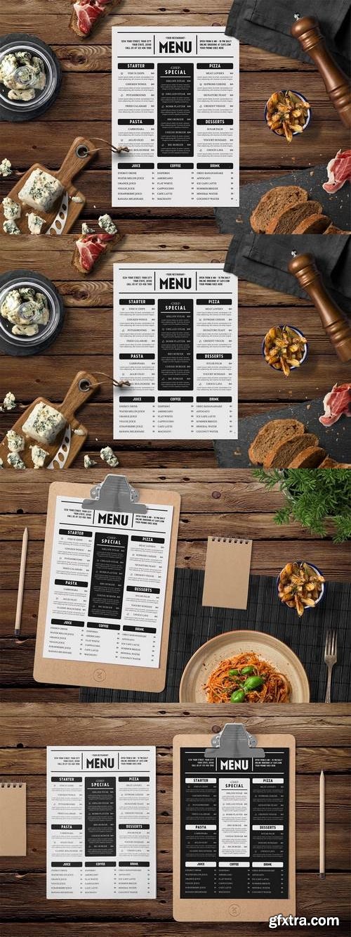 Simple Food Menu