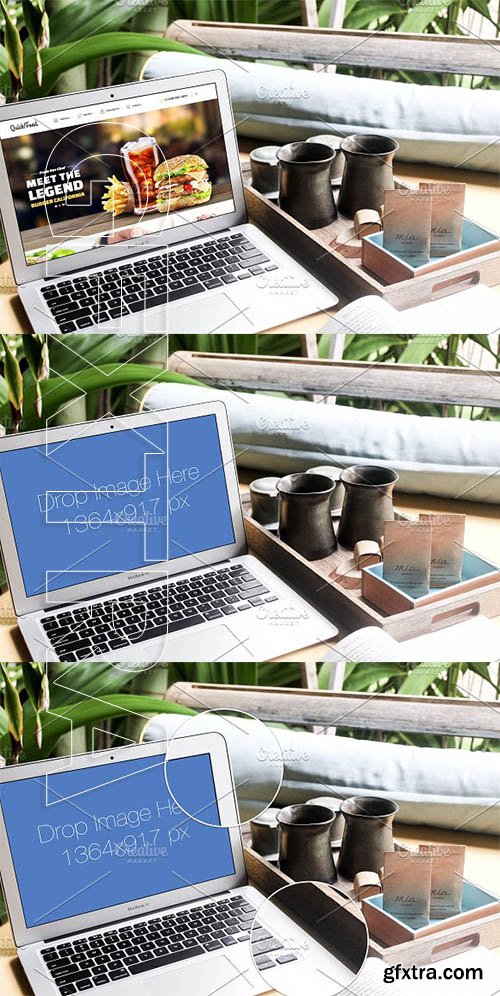 CreativeMarket - MacBook Air Mockup 2335259