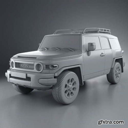 Toyota FJ Cruiser 2011 3D Model