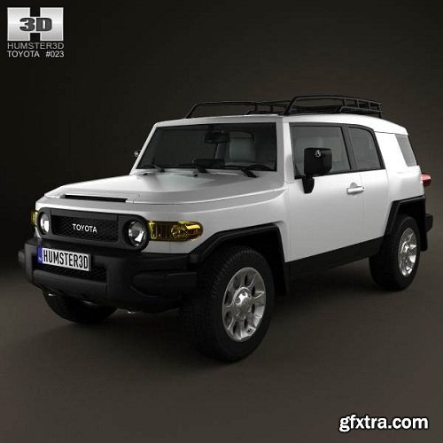 Toyota FJ Cruiser 2011 3D Model