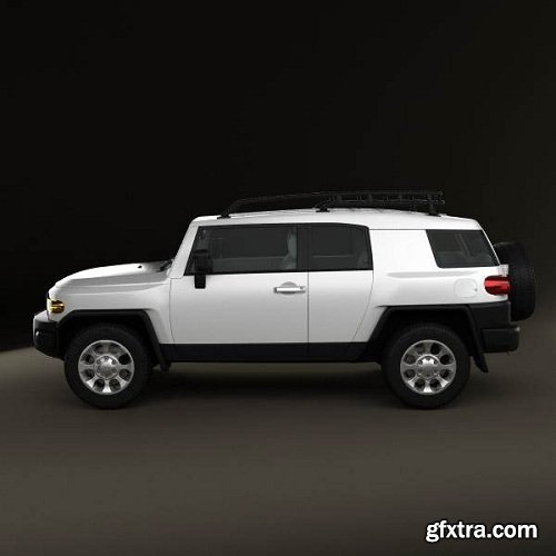 Toyota FJ Cruiser 2011 3D Model